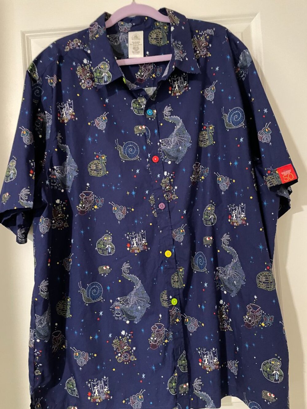 Disney Main Street Electrical Parade 50th Anniversary Shirt Mens 3XL